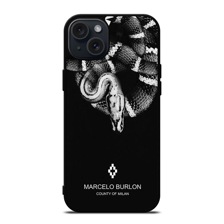 MARCELO BURLON SNAKE 2 iPhone 15 Plus Case Cover