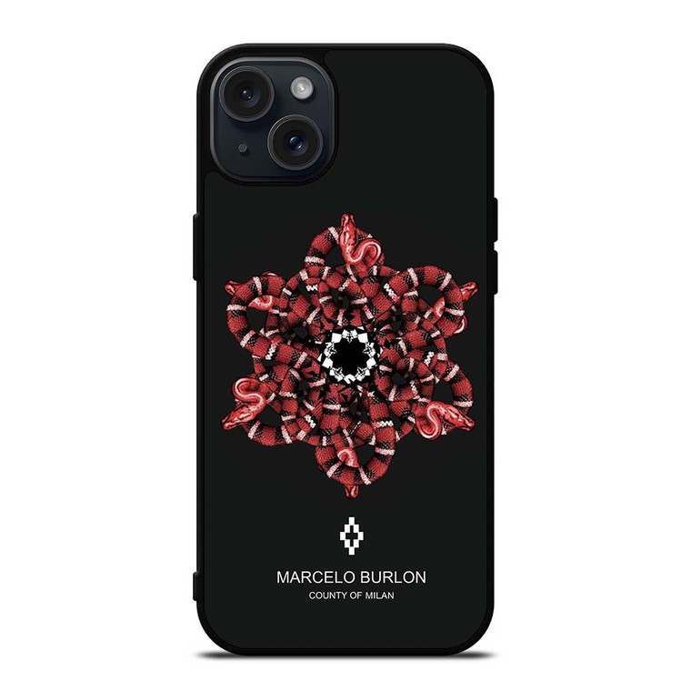 MARCELO BURLON SNAKE iPhone 15 Plus Case Cover