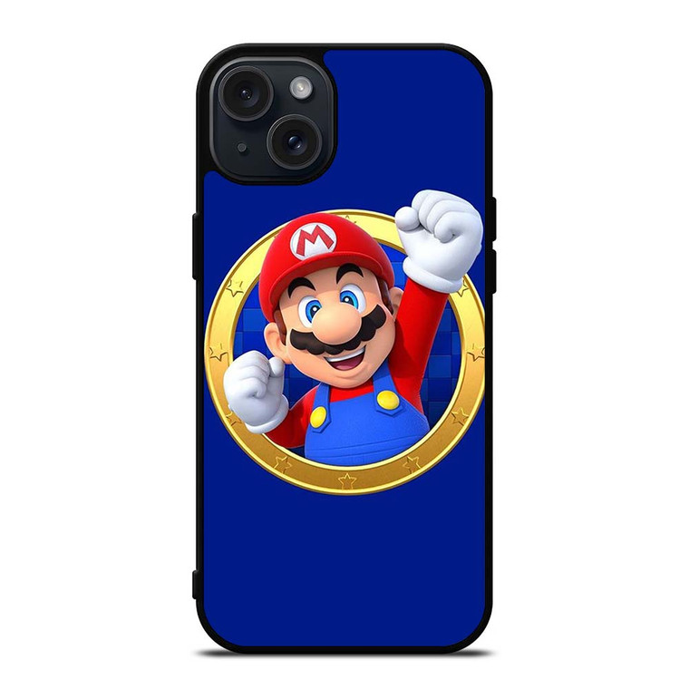 MARIO BROSS NINTENDO GAME CHARACTER iPhone 15 Plus Case Cover