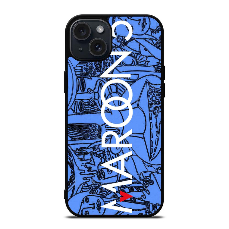 MAROON 5 3 Adam Levine iPhone 15 Plus Case Cover