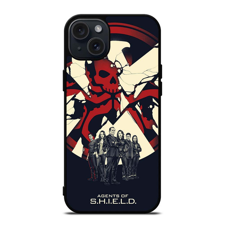 MARVEL AGENTS OF SHIELD ART iPhone 15 Plus Case Cover