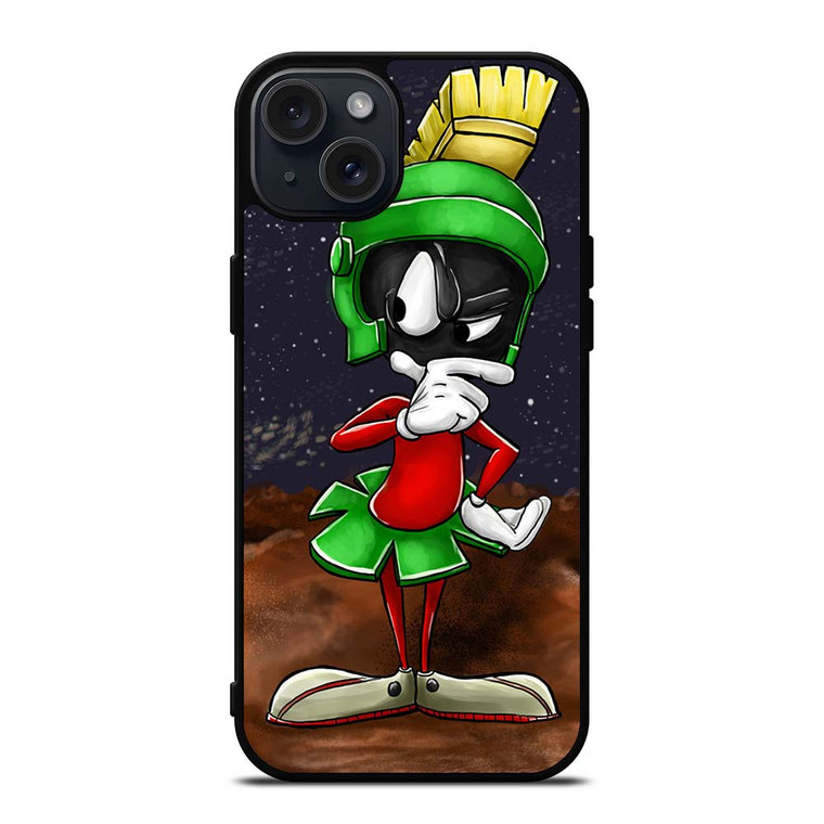 MARVIN THE MARTIAN CARTOON iPhone 15 Plus Case Cover