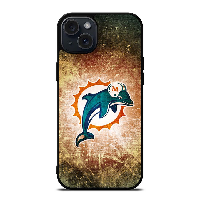 MIAMI DOLPHINS LOGO iPhone 15 Plus Case Cover