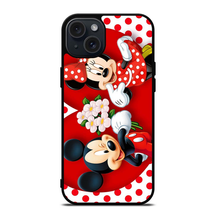 MICKEY MINNIE MOUSE DISNEY iPhone 15 Plus Case Cover