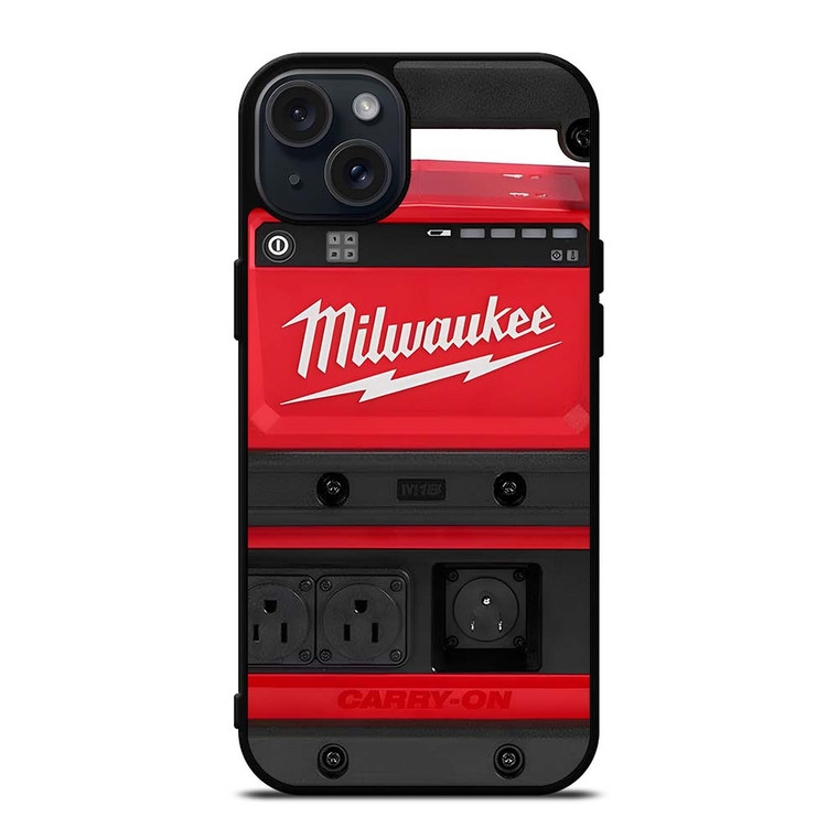 MILWAUKEE POWER STATION M18 iPhone 15 Plus Case Cover