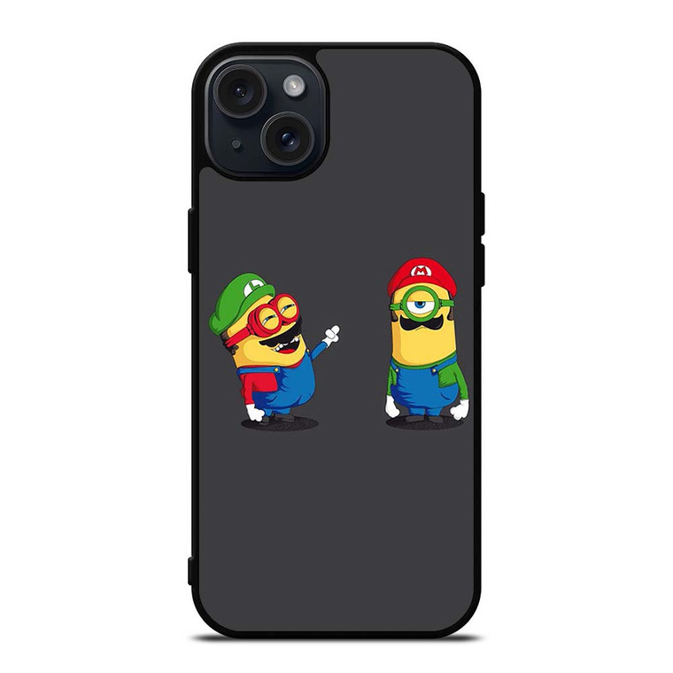 MINIONS MARIO AND LUIGI iPhone 15 Plus Case Cover