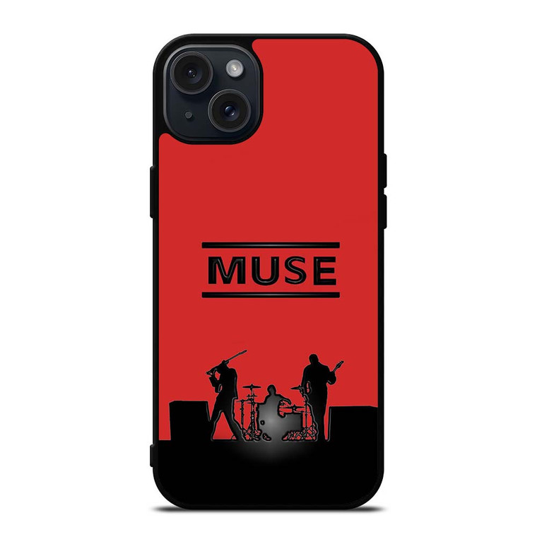 MUSE BAND ROCK RED iPhone 15 Plus Case Cover