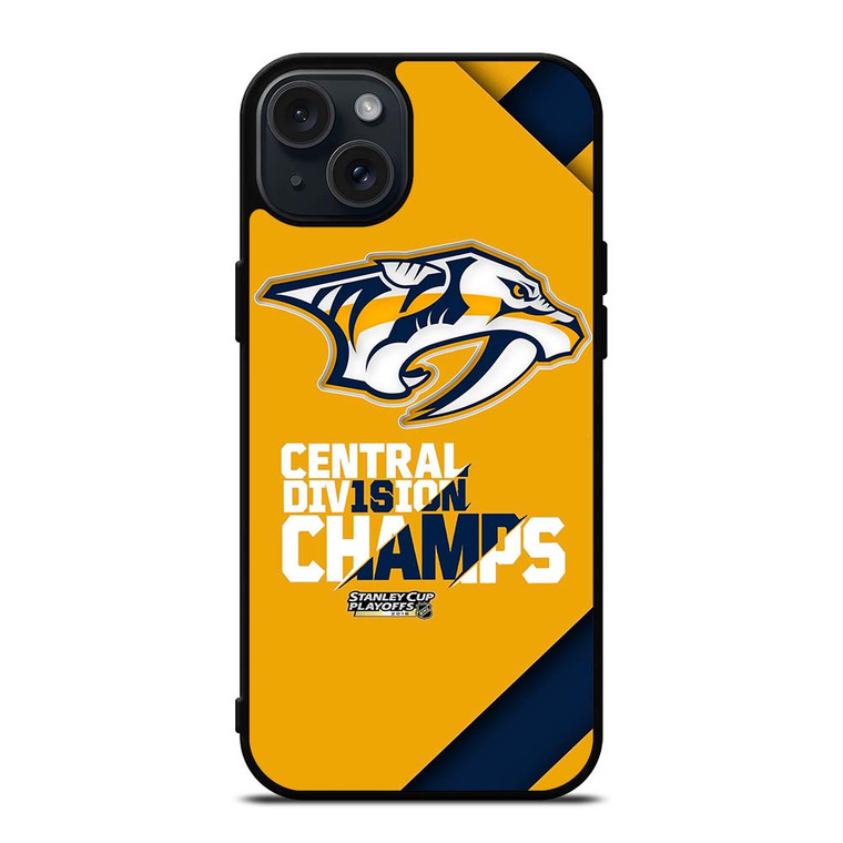 NASHVILLE PREDATORS LOGO iPhone 15 Plus Case Cover