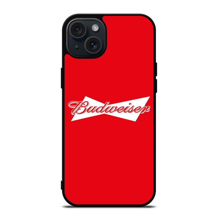 NEW BUDWEISER BEER LOGO iPhone 15 Plus Case Cover