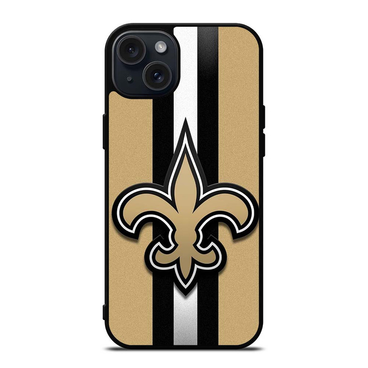 NEW ORLEANS SAINTS FOOTBALL CLUB LOGO iPhone 15 Plus Case Cover