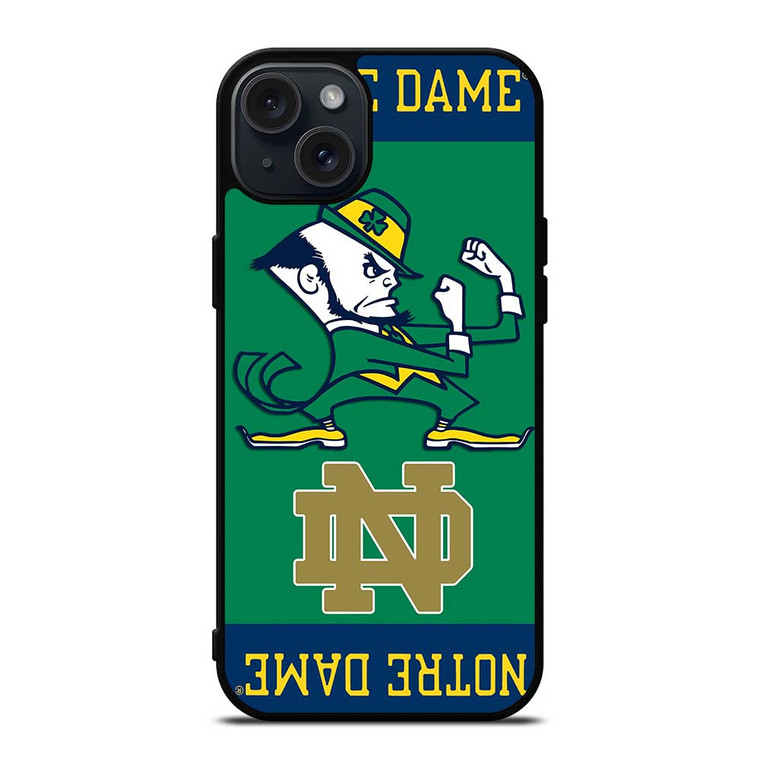 NOTRE DAME FIGHTING iPhone 15 Plus Case Cover