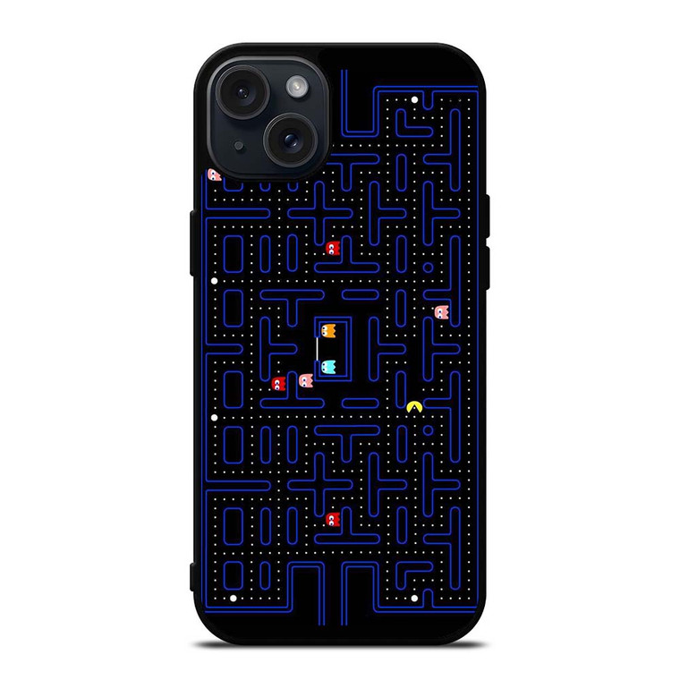 PAC MAN RETRO iPhone 15 Plus Case Cover PAC MAN RETRO iPhone 15 Plus Case Cover