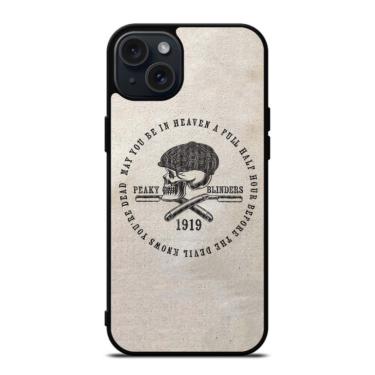 PEAKY BLINDERS SERIES ICON 1919 iPhone 15 Plus Case Cover PEAKY BLINDERS SERIES ICON 1919 iPhone 15 Plus Case Cover