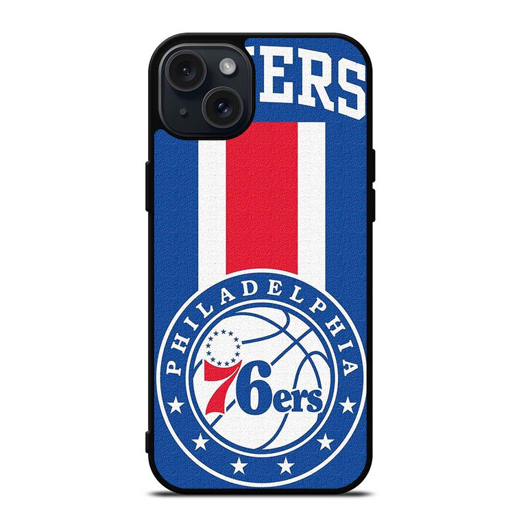 PHILADELPHIA 76ERS SIXERS LOGO iPhone 15 Plus Case Cover PHILADELPHIA 76ERS SIXERS LOGO iPhone 15 Plus Case Cover
