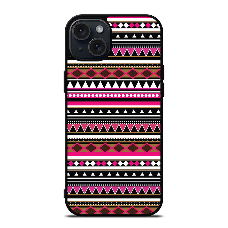 PIECE TRIBAL PATTERN 1 iPhone 15 Plus Case Cover PIECE TRIBAL PATTERN 1 iPhone 15 Plus Case Cover