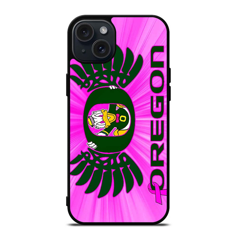 PINK GIRLS OREGON DUCKS iPhone 15 Plus Case Cover PINK GIRLS OREGON DUCKS iPhone 15 Plus Case Cover