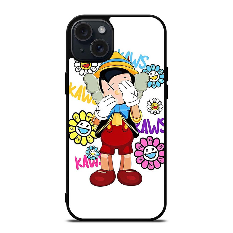 PINOKIO KAWS iPhone 15 Plus Case Cover PINOKIO KAWS iPhone 15 Plus Case Cover