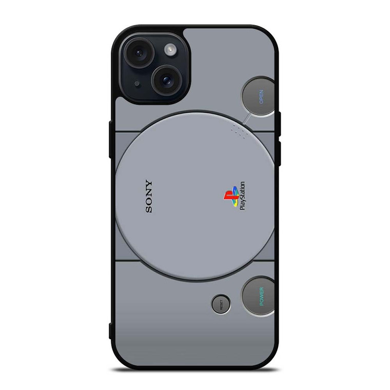 PLAYSTATION 1 PS1 SONY CONSOLE iPhone 15 Plus Case Cover PLAYSTATION 1 PS1 SONY CONSOLE iPhone 15 Plus Case Cover