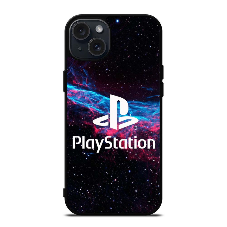 PLAYSTATION PS NEBULA LOGO iPhone 15 Plus Case Cover PLAYSTATION PS NEBULA LOGO iPhone 15 Plus Case Cover