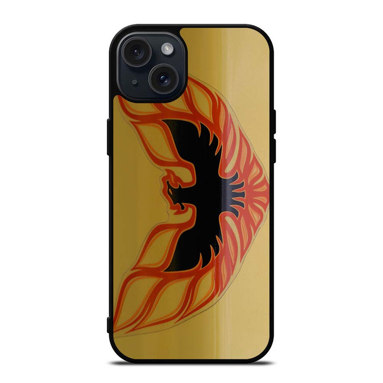 PONTIAC FIREBIRD LOGO GOLD iPhone 15 Plus Case Cover PONTIAC FIREBIRD LOGO GOLD iPhone 15 Plus Case Cover