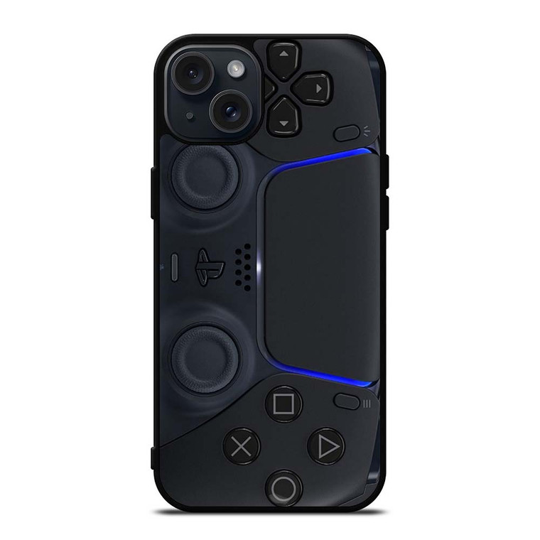PS5 CONTROLLER PLAY STATION 5 DUAL SENSE BLACK iPhone 15 Plus Case Cover