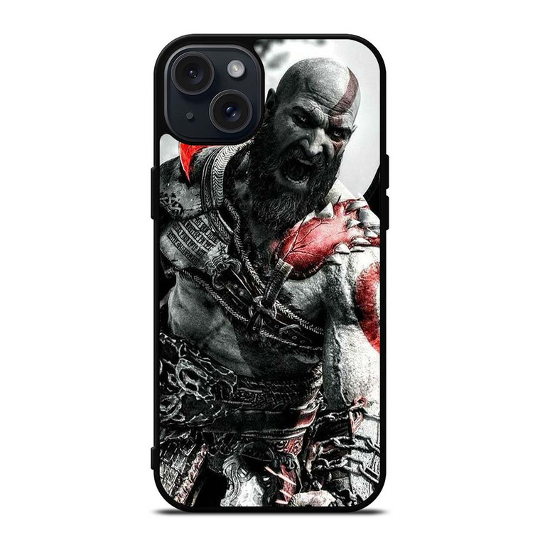 RAGNAROK GOD OF WAR GAME KRATOS iPhone 15 Plus Case Cover