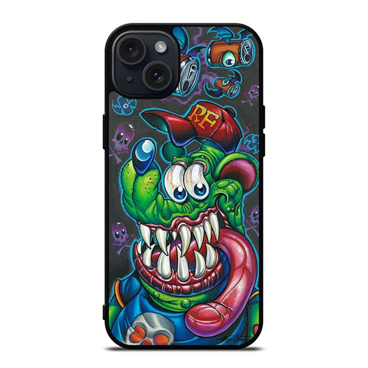 RAT FINK STINKY MONKEY iPhone 15 Plus Case Cover RAT FINK STINKY MONKEY iPhone 15 Plus Case Cover