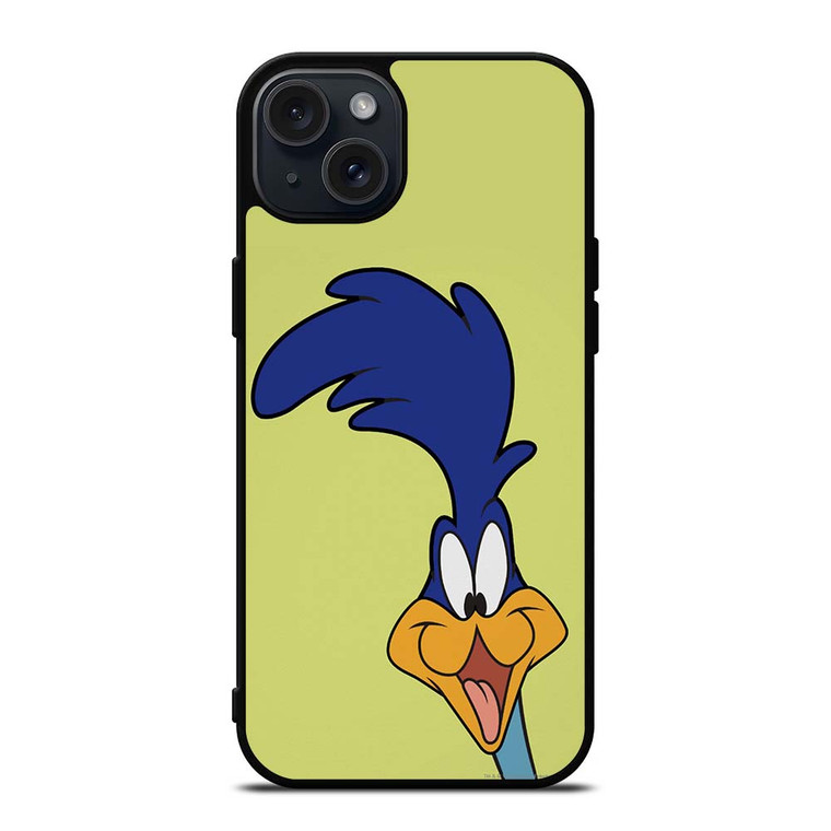 ROAD RUNNER HEAD Looney Tunes iPhone 15 Plus Case Cover ROAD RUNNER HEAD Looney Tunes iPhone 15 Plus Case Cover