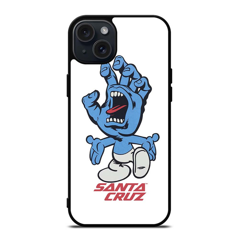 SANTA CRUZ SKATEBOARDS SMURF iPhone 15 Plus Case Cover