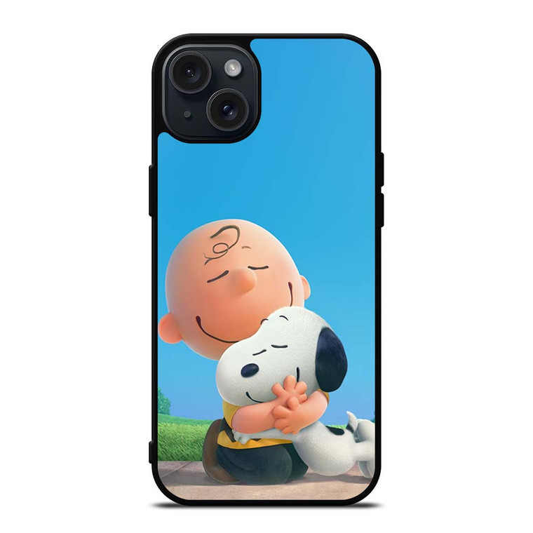 SNOOPY AND CHARLIE BROWN THE PEANUTS iPhone 15 Plus Case Cover