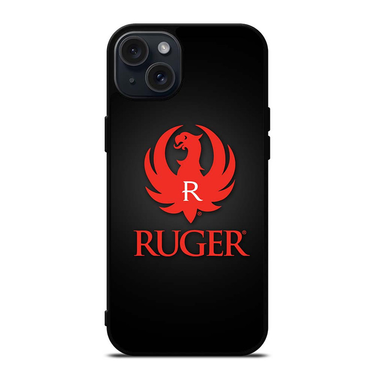 STURM RUGER FIREARM WEAPON LOGO iPhone 15 Plus Case Cover