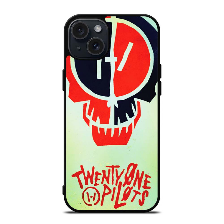 TWENTY ONE PILOTS SKULL iPhone 15 Plus Case Cover