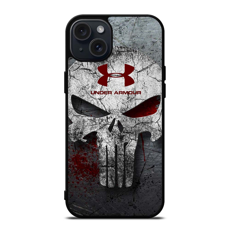 UNDER ARMOUR PUNISHER EMBLEM iPhone 15 Plus Case Cover UNDER ARMOUR PUNISHER EMBLEM iPhone 15 Plus Case Cover