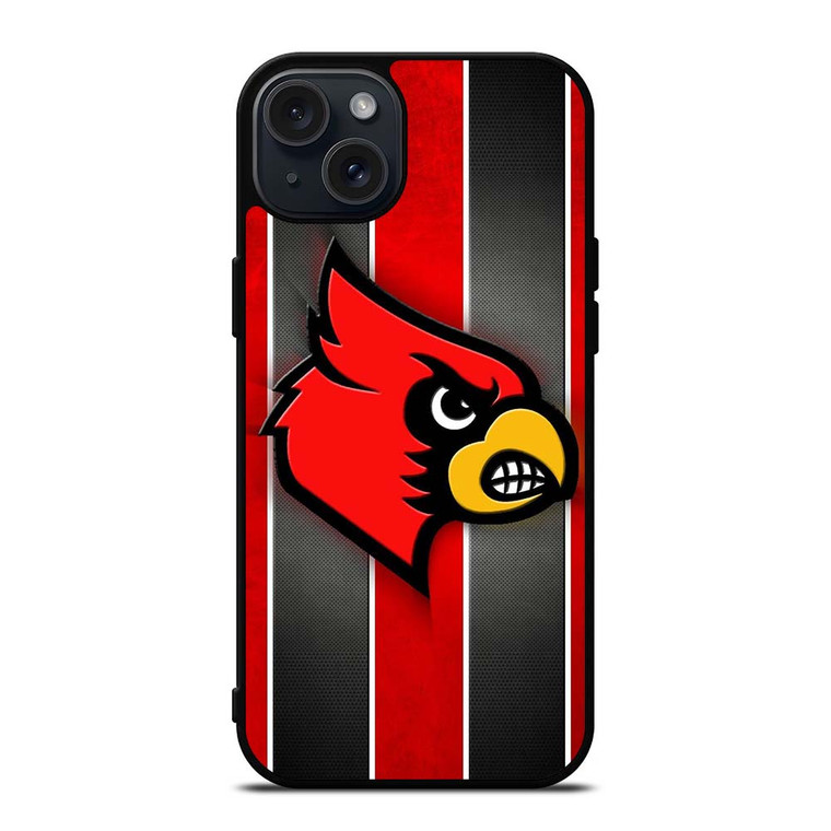 UNIVERSITY OF LOUISVILLE CARDINALS LOGO iPhone 15 Plus Case Cover UNIVERSITY OF LOUISVILLE CARDINALS LOGO iPhone 15 Plus Case Cover