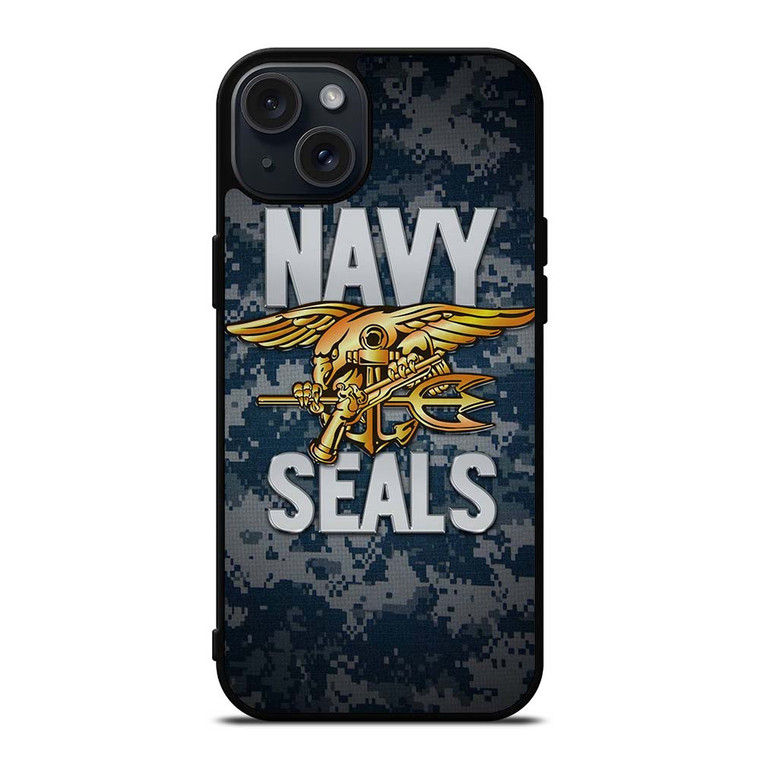 USA NAVY SEALS LOGO iPhone 15 Plus Case Cover USA NAVY SEALS LOGO iPhone 15 Plus Case Cover