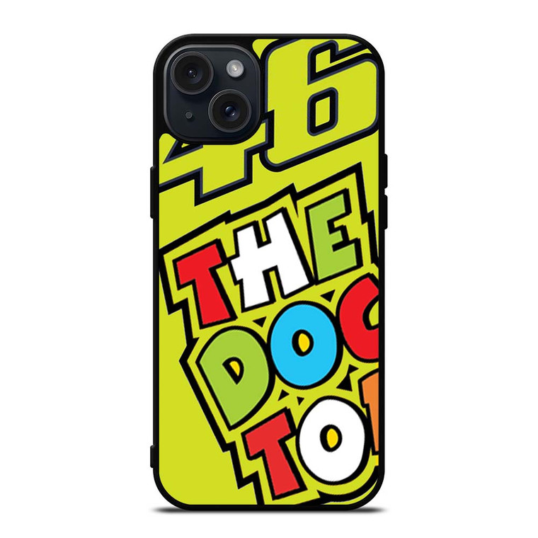 VALENTINO ROSSI VR46 THE DOCTOR iPhone 15 Plus Case Cover VALENTINO ROSSI VR46 THE DOCTOR iPhone 15 Plus Case Cover
