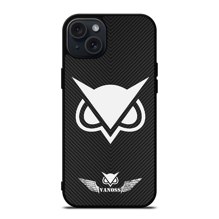 VANOS LIMITED CARBON iPhone 15 Plus Case Cover VANOS LIMITED CARBON iPhone 15 Plus Case Cover