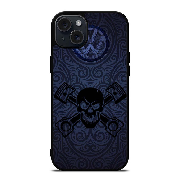 VW VOLKSWAGEN PISTON ART iPhone 15 Plus Case Cover VW VOLKSWAGEN PISTON ART iPhone 15 Plus Case Cover