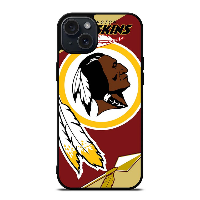 WASHINGTON REDSKINS LOGO iPhone 15 Plus Case Cover WASHINGTON REDSKINS LOGO iPhone 15 Plus Case Cover