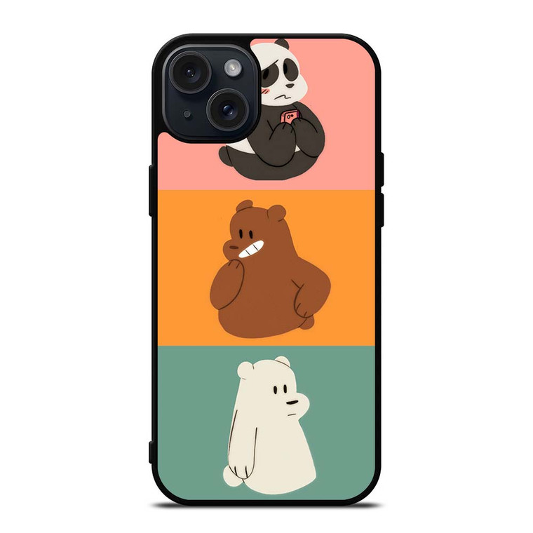 WE BARE BEARS 2 iPhone 15 Plus Case Cover WE BARE BEARS 2 iPhone 15 Plus Case Cover