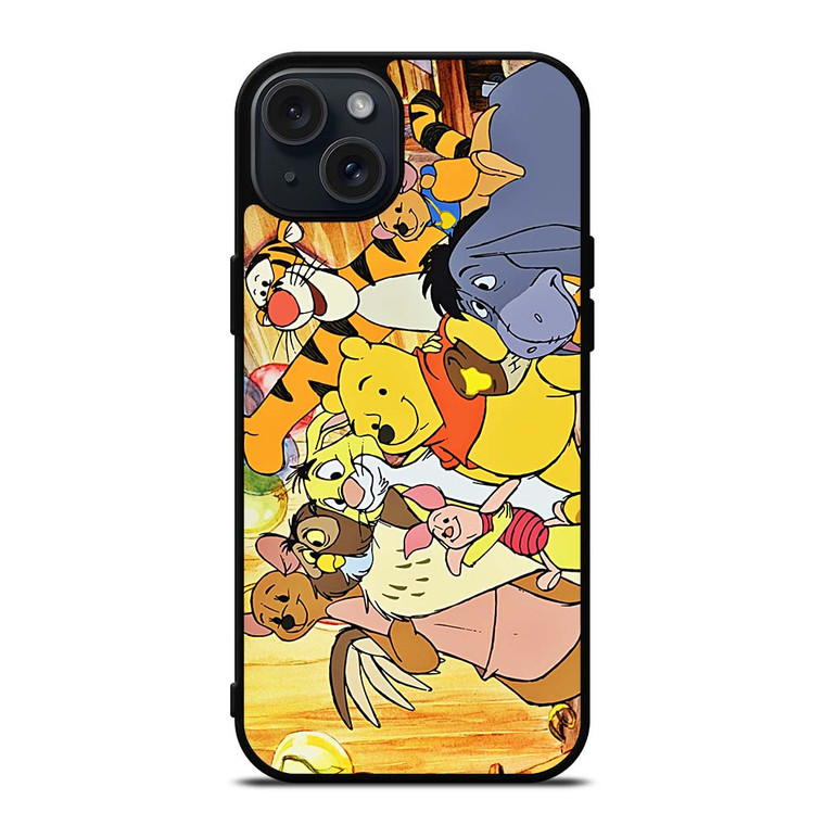 WINNIE THE POOH AND FRIENDS Disney iPhone 15 Plus Case Cover WINNIE THE POOH AND FRIENDS Disney iPhone 15 Plus Case Cover