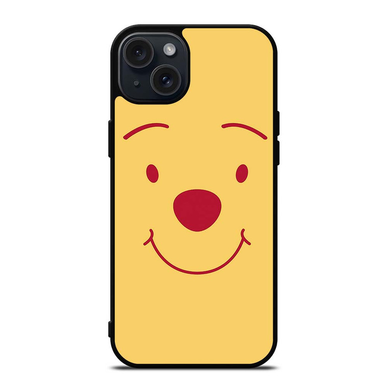 WINNIE THE POOH FACE iPhone 15 Plus Case Cover WINNIE THE POOH FACE iPhone 15 Plus Case Cover