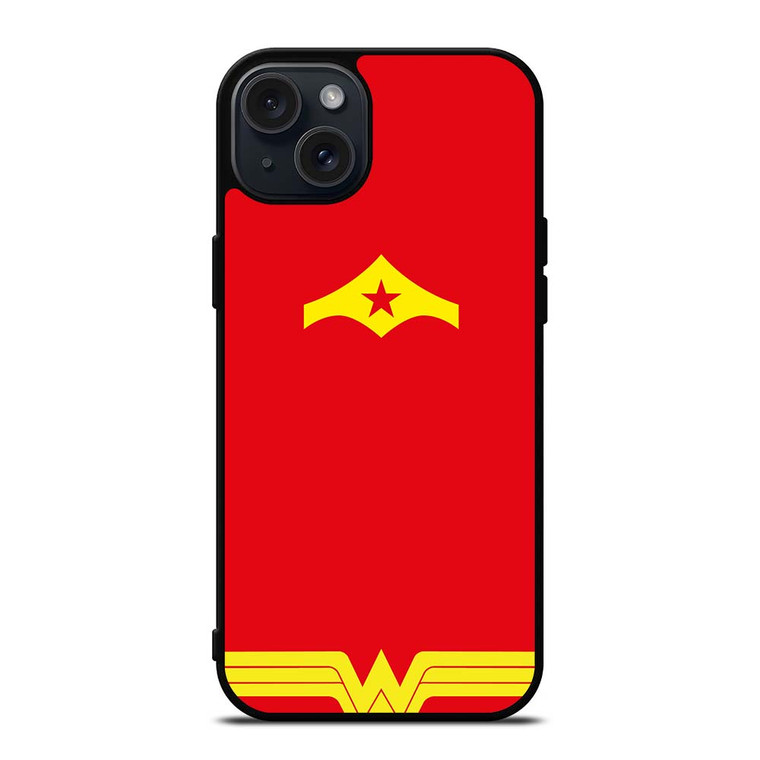WONDER WOMAN ART ICON iPhone 15 Plus Case Cover WONDER WOMAN ART ICON iPhone 15 Plus Case Cover