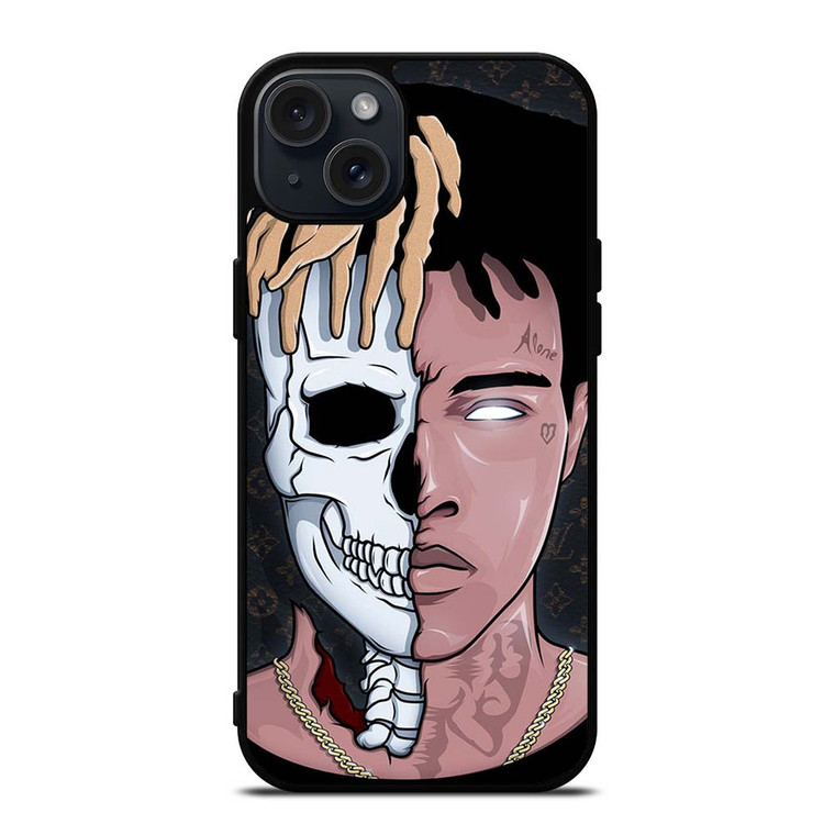 XXXTENTACION SKUL FACE iPhone 15 Plus Case Cover XXXTENTACION SKUL FACE iPhone 15 Plus Case Cover