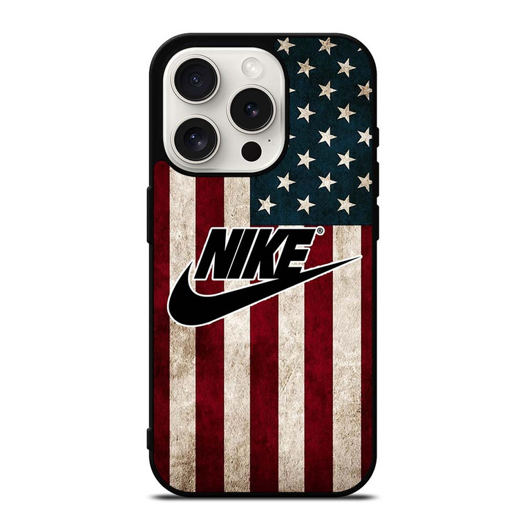 AMERICAN FLAG NIKE iPhone 15 Pro Case Cover AMERICAN FLAG NIKE iPhone 15 Pro Case Cover
