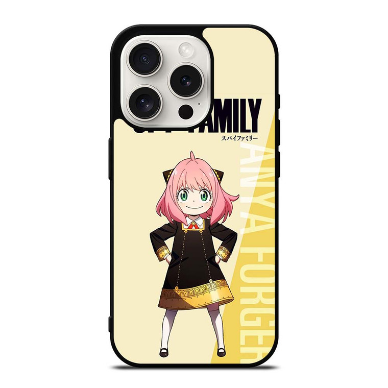 ANYA FORGER SPY X FAMILY ANIME MANGA CARTOON iPhone 15 Pro Case Cover