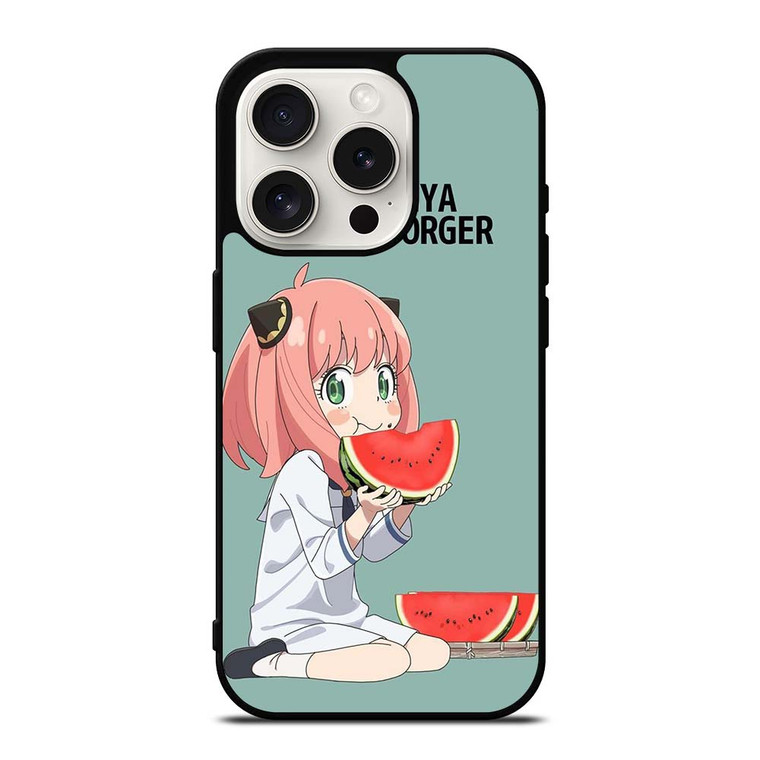 ANYA FORGER SPY X FAMILY MANGA WATERMELON iPhone 15 Pro Case Cover