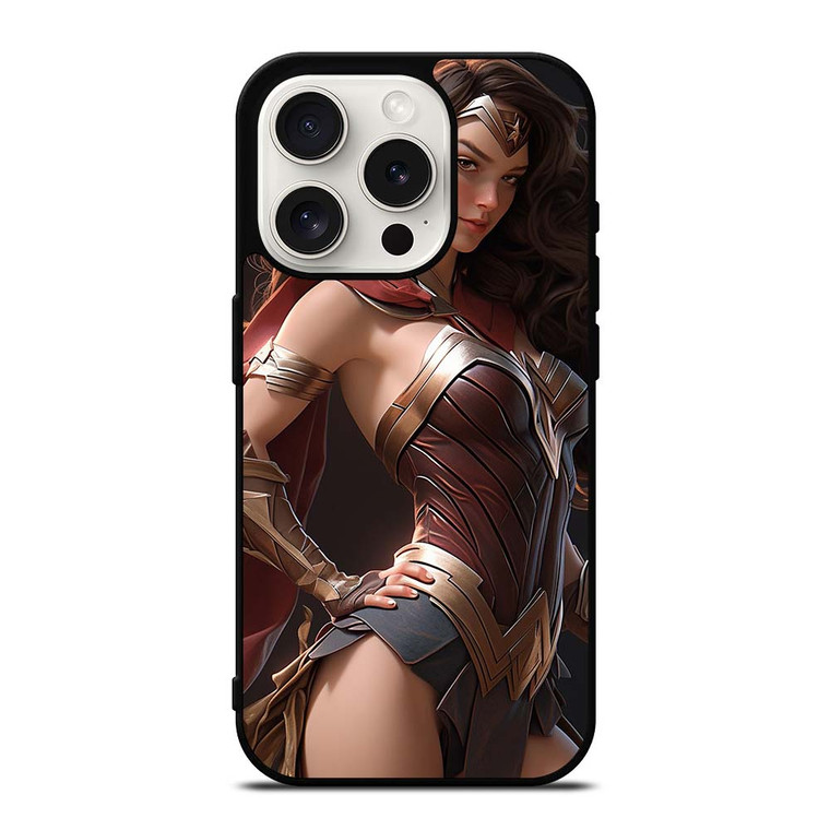 BEAUTIFUL WONDER WOMAN DC COMIC SUPERHERO iPhone 15 Pro Case Cover BEAUTIFUL WONDER WOMAN DC COMIC SUPERHERO iPhone 15 Pro Case Cover