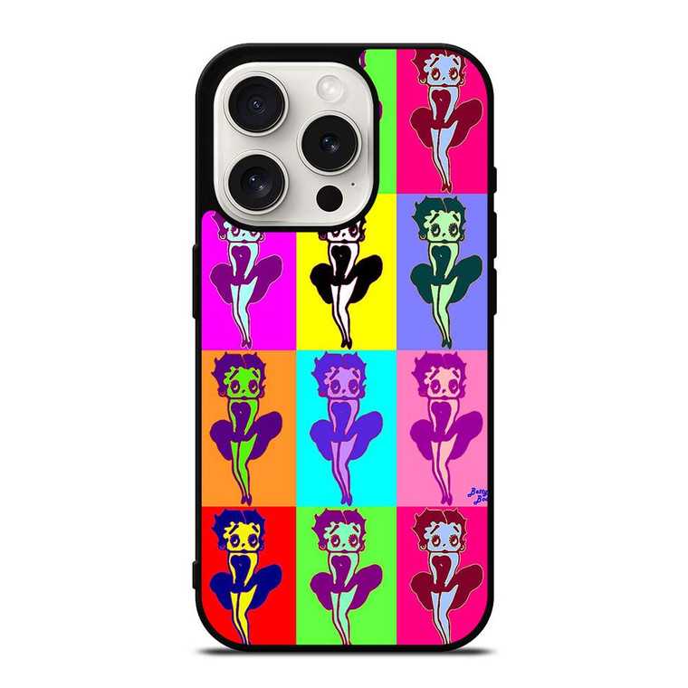 BETTY BOOP ART iPhone 15 Pro Case Cover