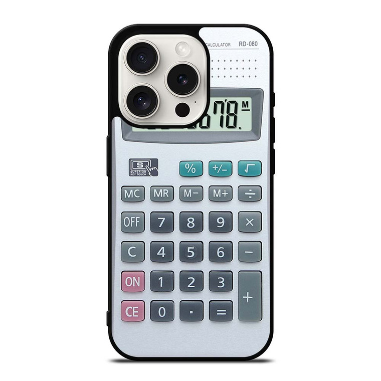CALCULATOR iPhone 15 Pro Case Cover